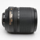 Nikon AF-S 18-105mm f3.5-5.6G ED DX VR zoom lens, caps, pouch, UV