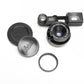 Leica Summaron M 35mm f3.5 Black Paint By Shueido Camera w/Goggles