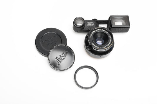 Leica Summaron M 35mm f3.5 Black Paint By Shueido Camera w/Goggles