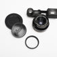 Leica Summaron M 35mm f3.5 Black Paint By Shueido Camera w/Goggles