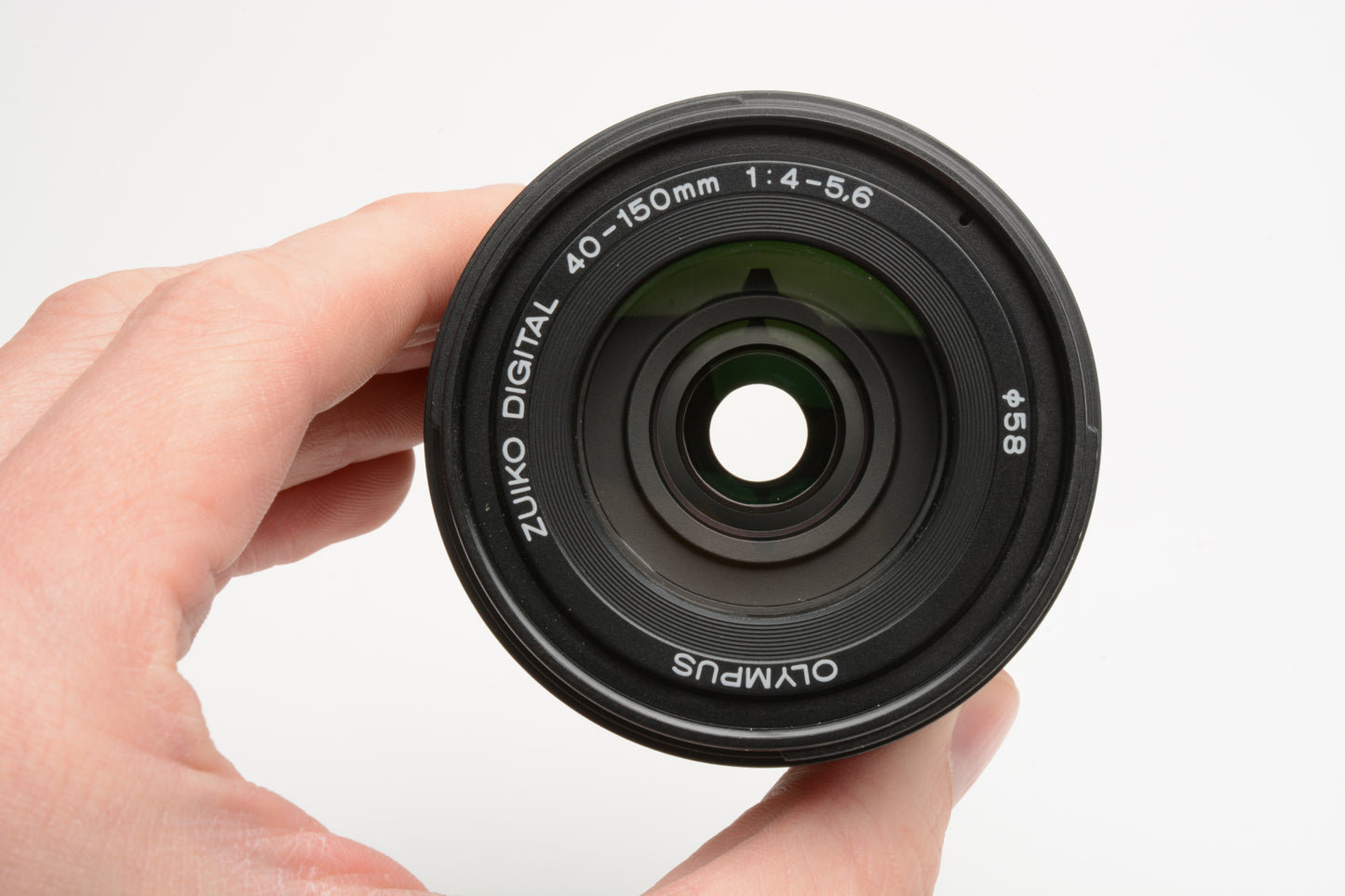 Olympus Zuiko Digital 40-150mm F4-5.6 ED Lens, caps, 4/3 Mount, Nice!