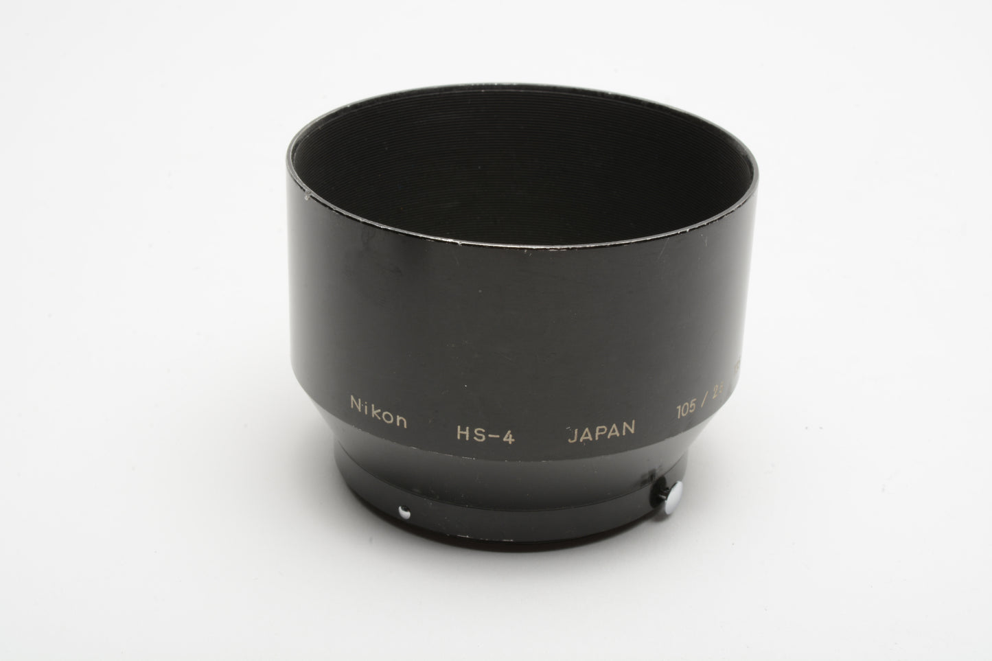 Nikon Metal Hood for HS-4 Nikkor 10.5cm (105mm) f2.5 13.5cm (135mm) f3.5 lens