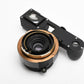 Leica Summaron M 35mm f3.5 Black Paint By Shueido Camera w/Goggles