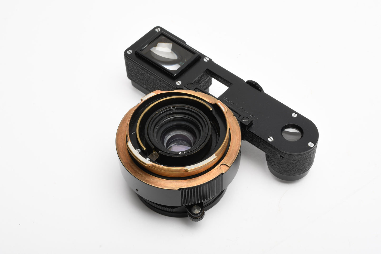Leica Summaron M 35mm f3.5 Black Paint By Shueido Camera w/Goggles