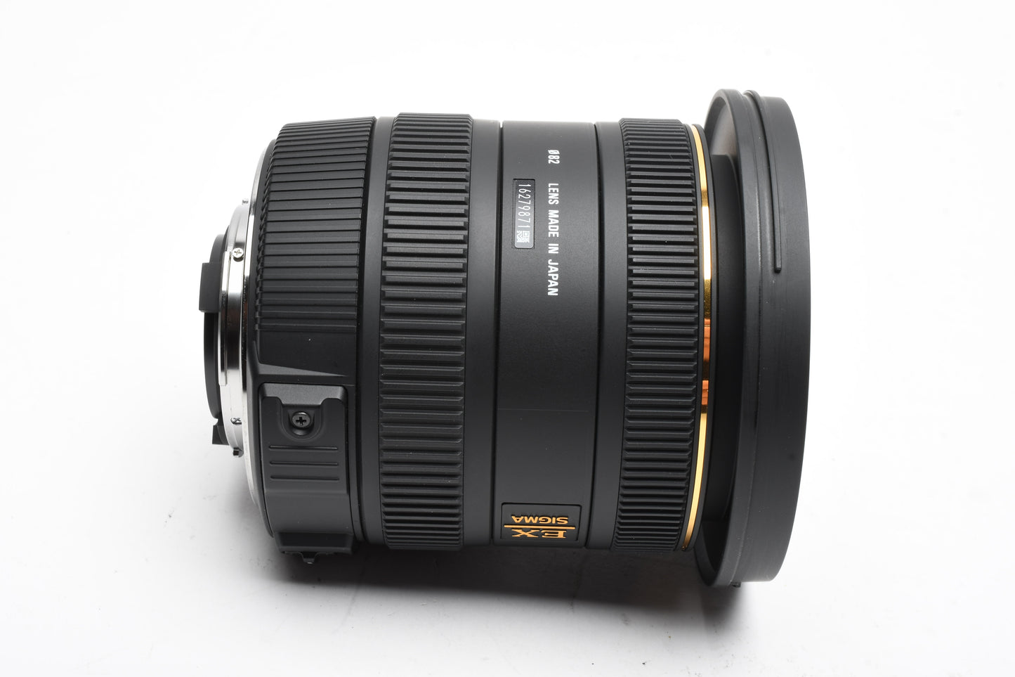 Sigma AF 10-20mm f3.5 DC HSM Wide zoom lens for Nikon, Hood+Caps