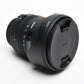 Sigma AF 10-20mm f3.5 DC HSM Wide zoom lens for Nikon, Hood+Caps