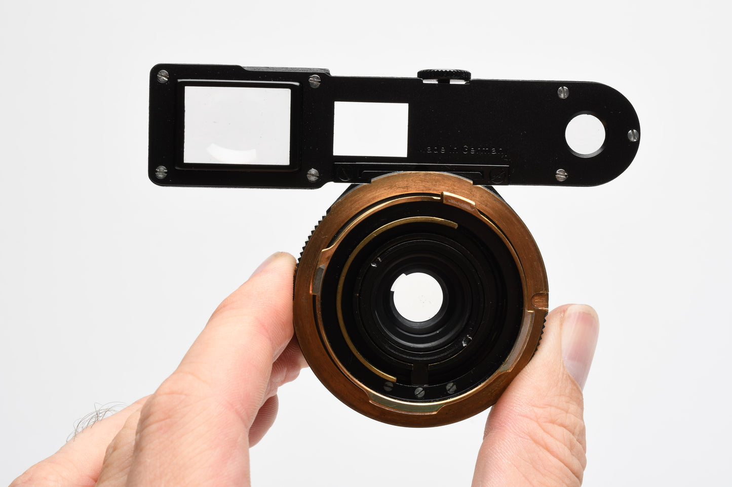 Leica Summaron M 35mm f3.5 Black Paint By Shueido Camera w/Goggles