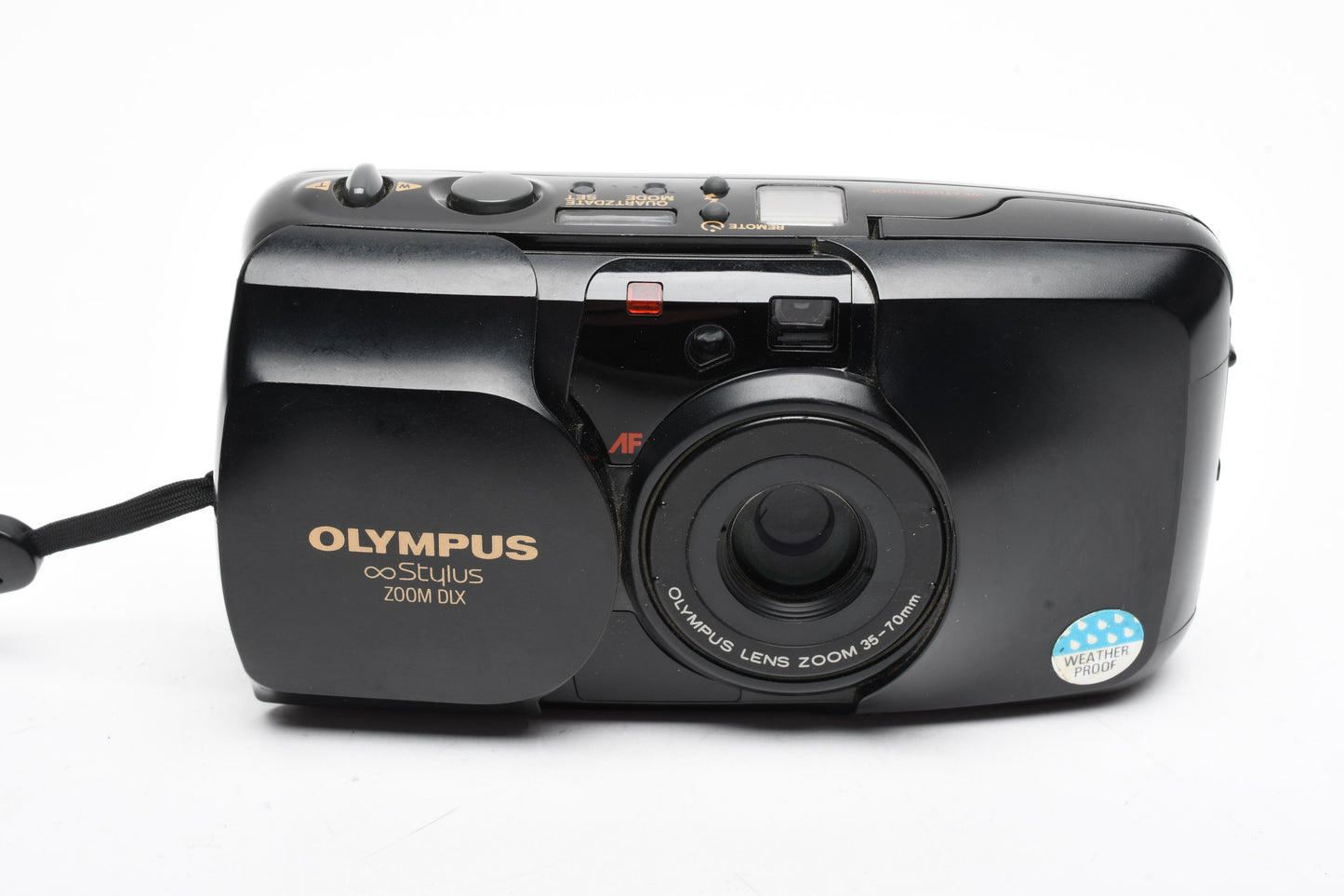 Olympus Stylus Zoom DLX 35mm Point&Shoot w/35-70mm zoom, Great! + Case