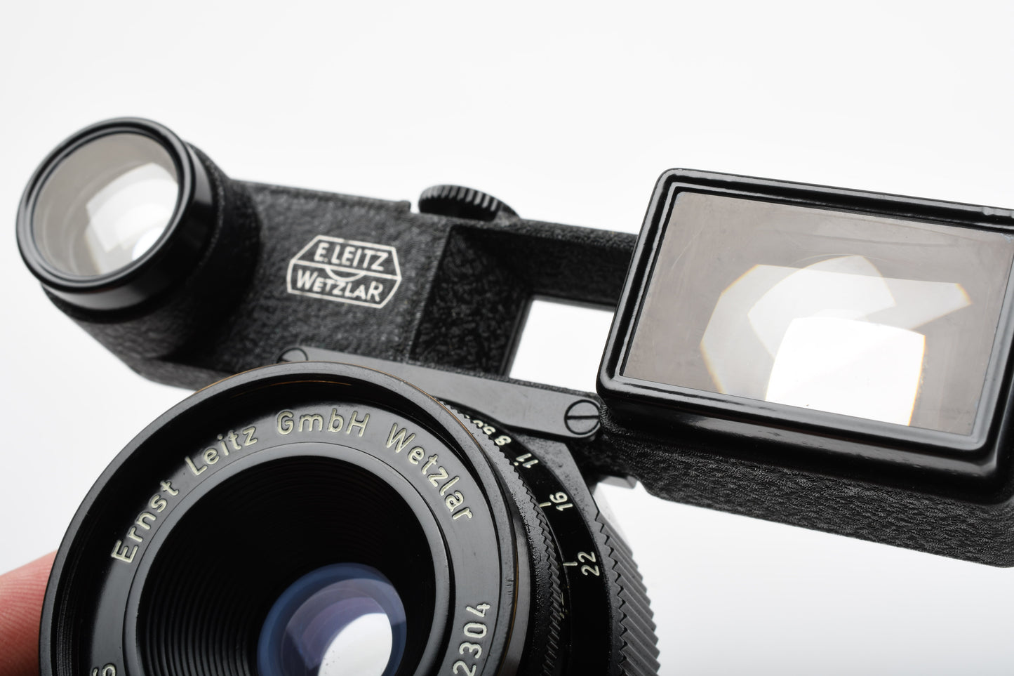 Leica Summaron M 35mm f3.5 Black Paint By Shueido Camera w/Goggles