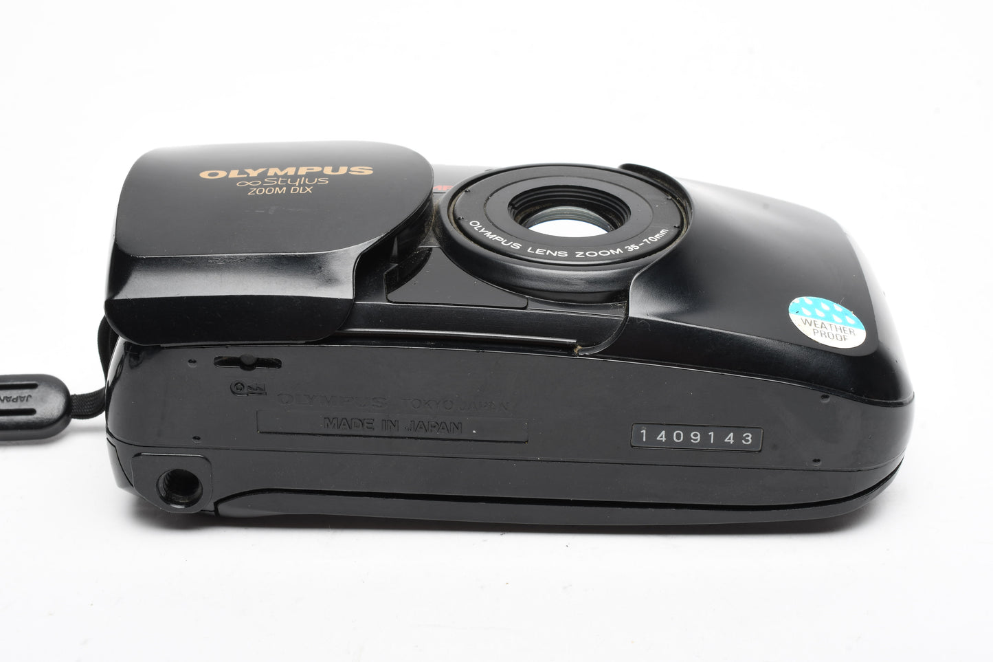 Olympus Stylus Zoom DLX 35mm Point&Shoot w/35-70mm zoom, Great! + Case