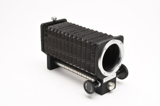 Honeywell Pentax Asahi M42 mount bellows, single rail, clean, light-tight