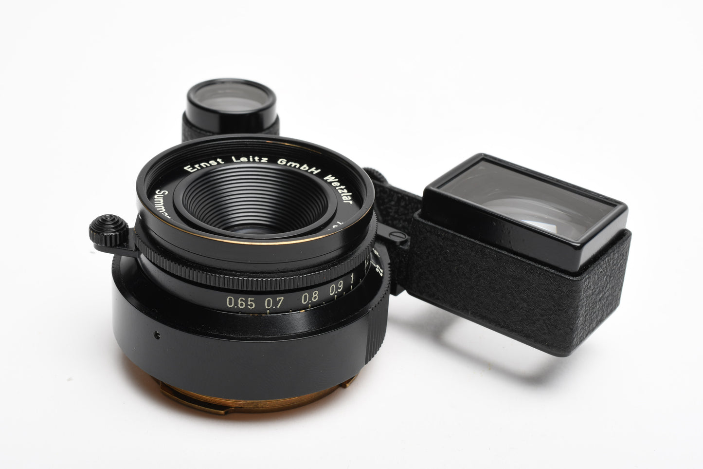 Leica Summaron M 35mm f3.5 Black Paint By Shueido Camera w/Goggles
