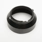 Nikon Nikkor 50mm F1.4 metal lens hood, snap-on mount, 52mm, clean