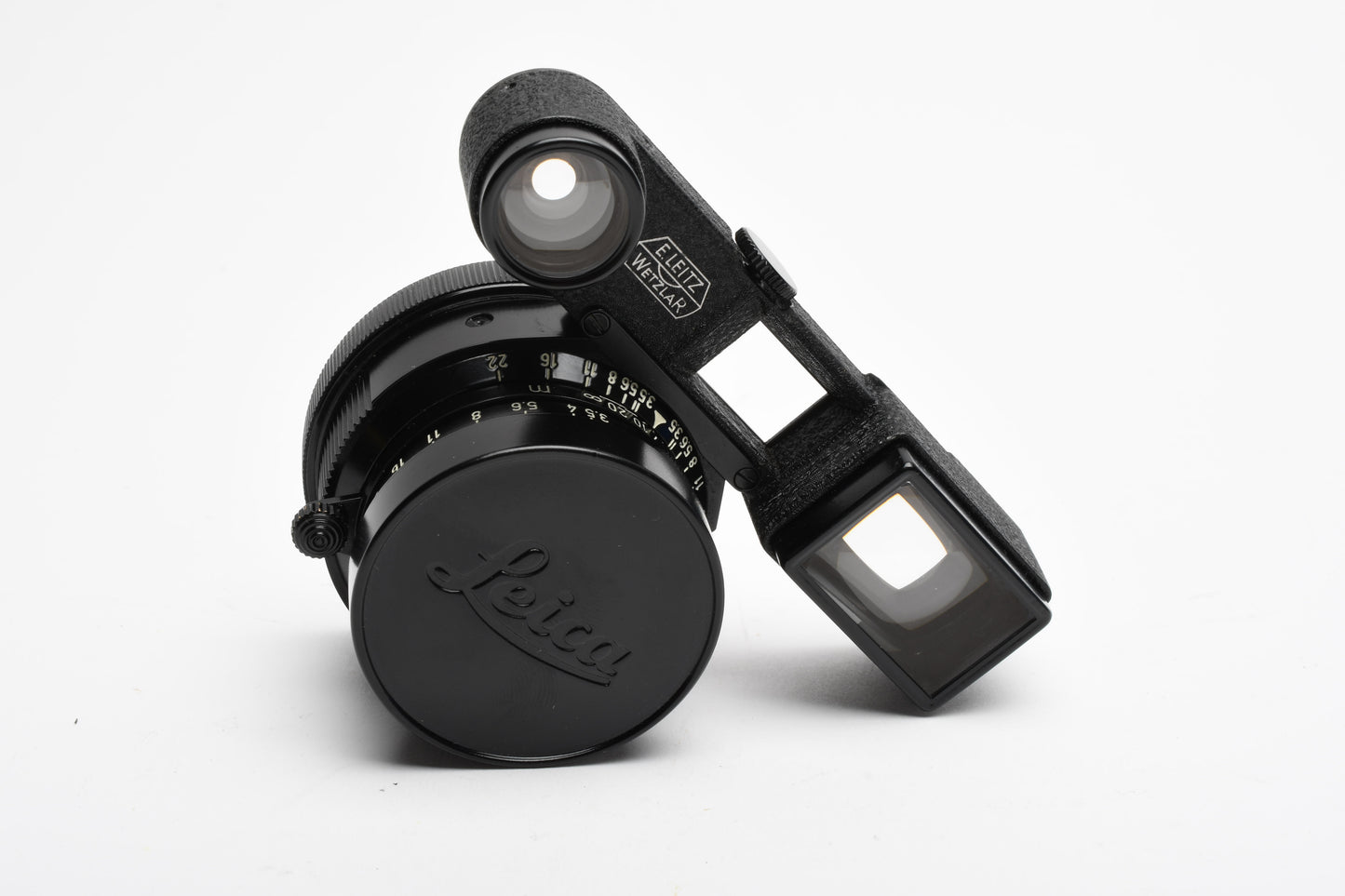Leica Summaron M 35mm f3.5 Black Paint By Shueido Camera w/Goggles