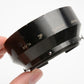 Nikon Nikkor 50mm F1.4 metal lens hood, snap-on mount, 52mm, clean