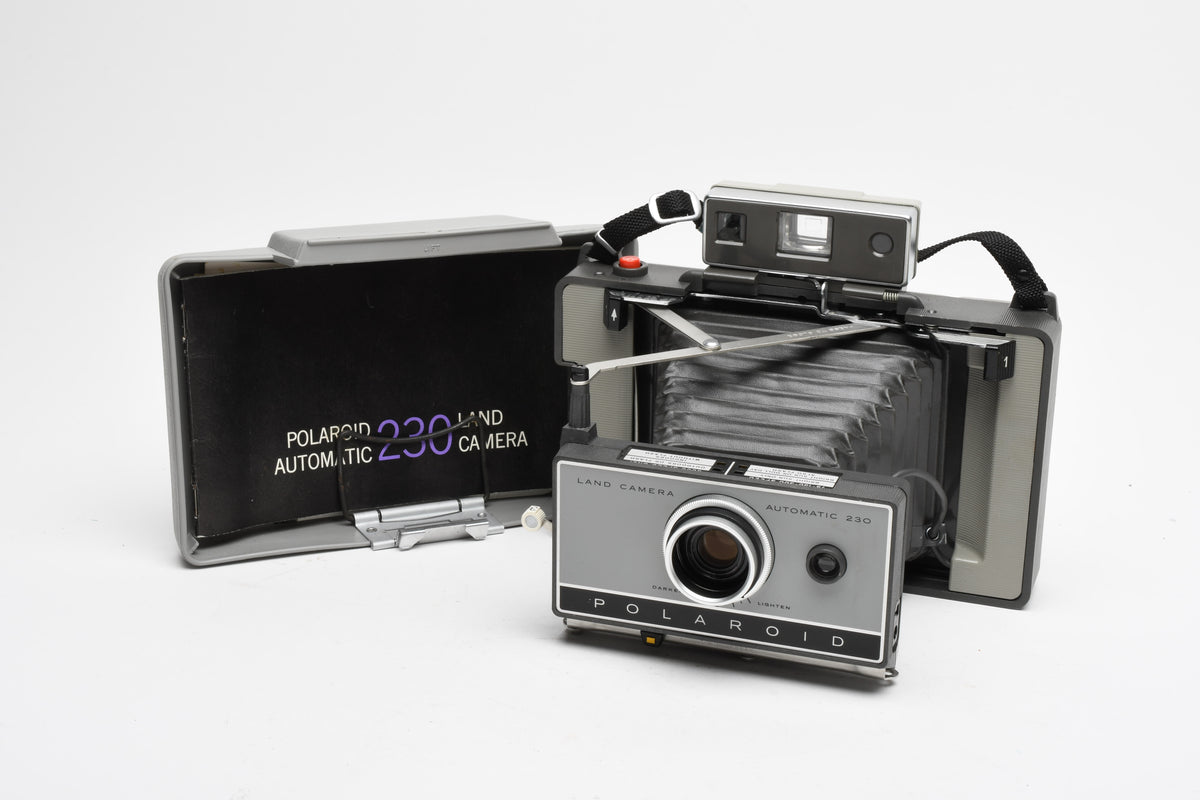 Polaroid Land cameras 230, nice & clean