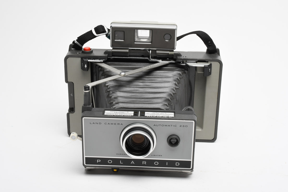 Polaroid Land cameras 230, nice & clean