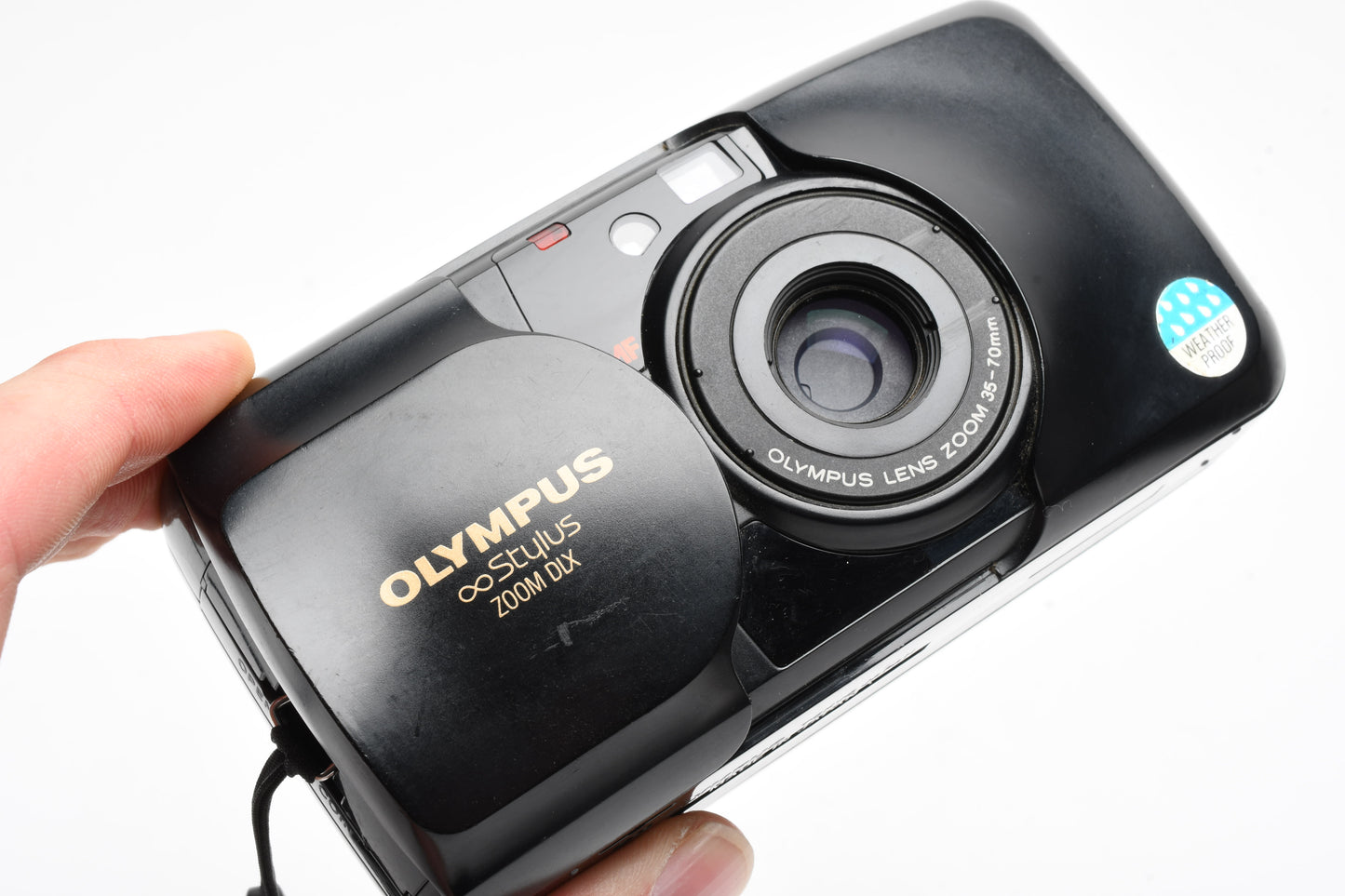 Olympus Stylus Zoom DLX 35mm Point&Shoot w/35-70mm zoom, Great! + Case