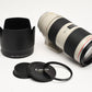Canon EF 70-200mm f2.8L IS II USM zoom lens, hood, collar, UV, Mint-