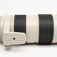 Canon EF 70-200mm f2.8L IS II USM zoom lens, hood, collar, UV, Mint-