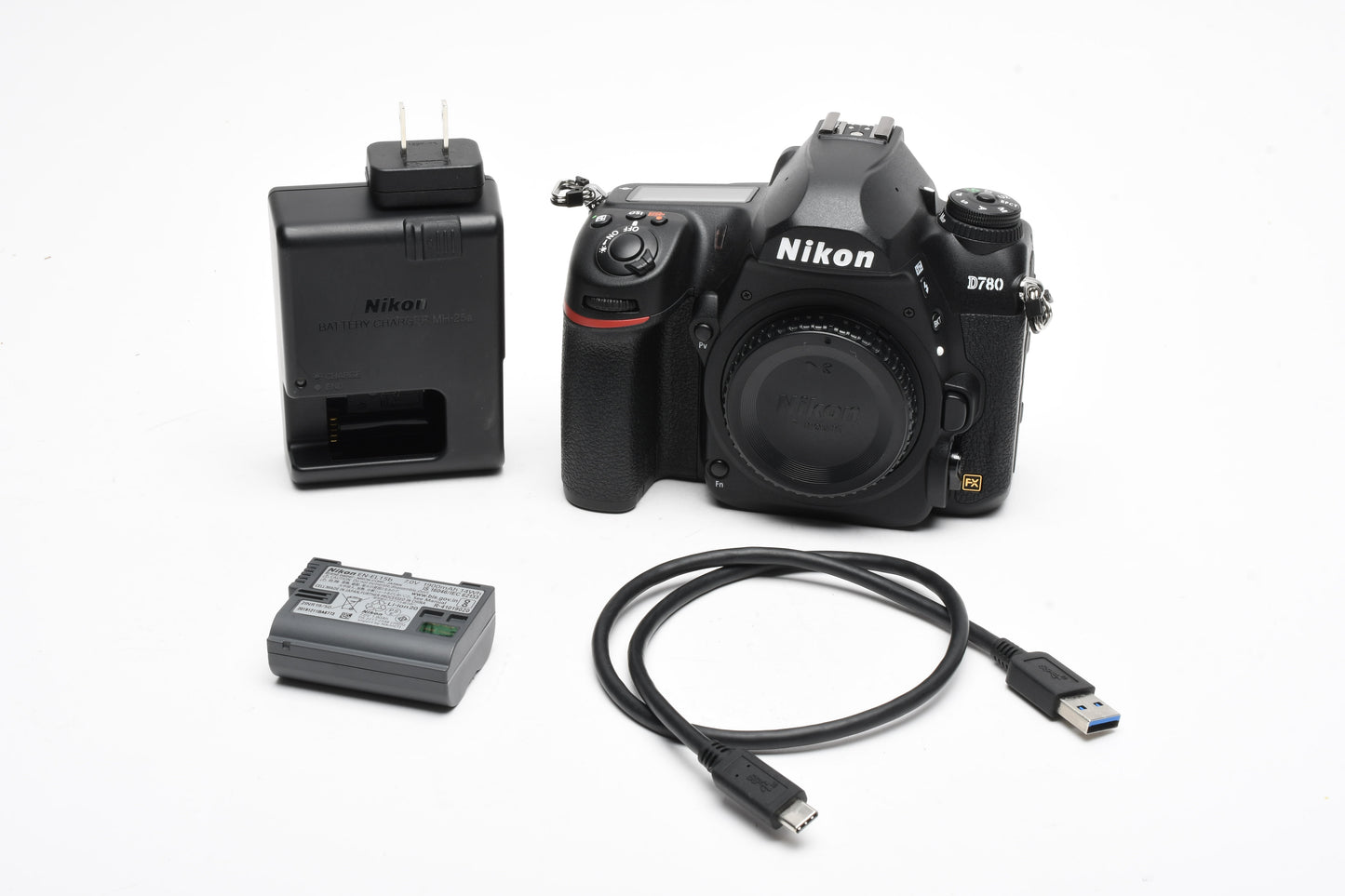 Nikon D780 DSLR Body, batt+charger Only 446 Acts, Nice! USA