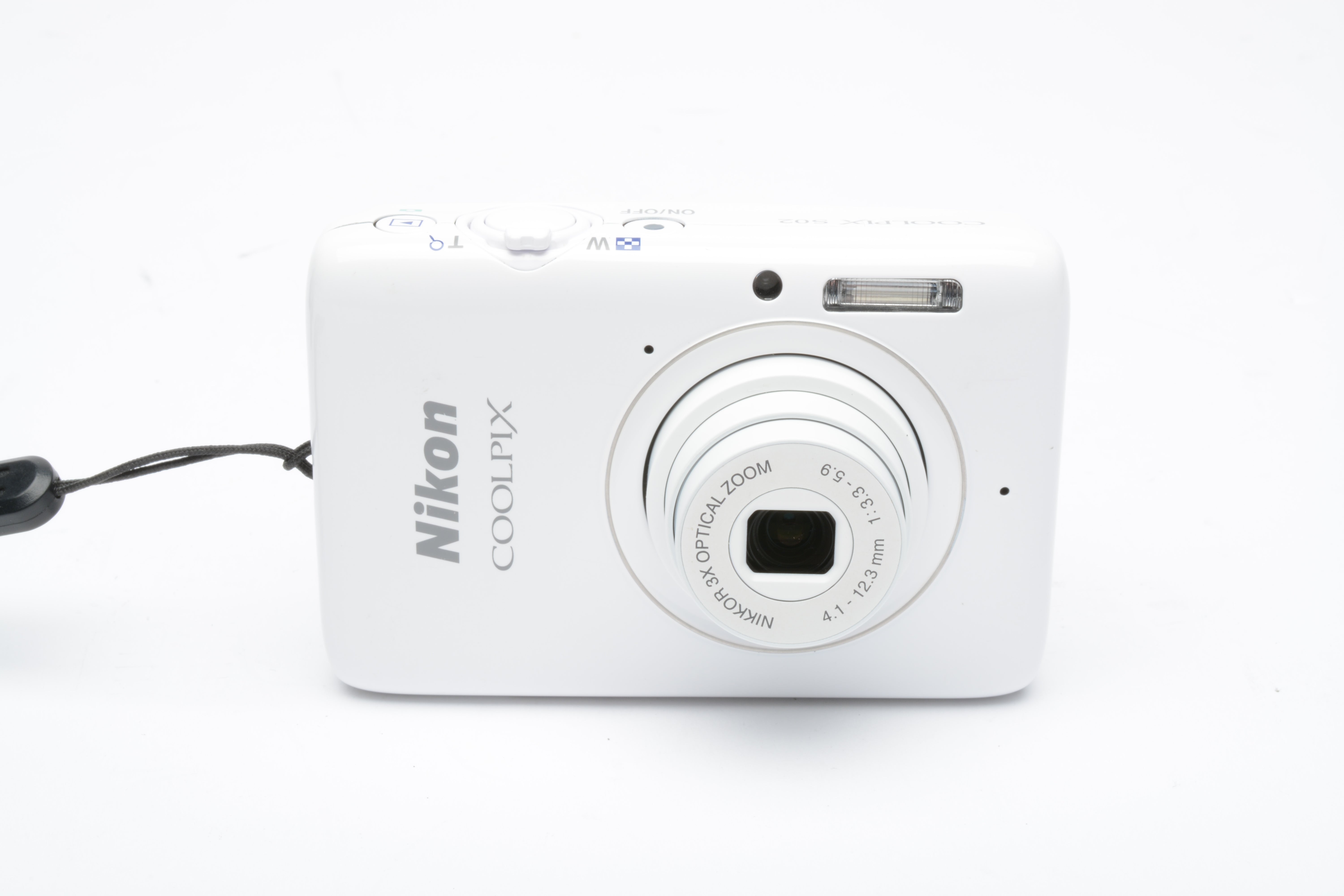 激安単価で デジカメ ホワイト s02 coolpix Nikon ミニサイズ B1 通電 