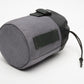 Lowepro padded lens case 6.5" x 4" string tie, Gray