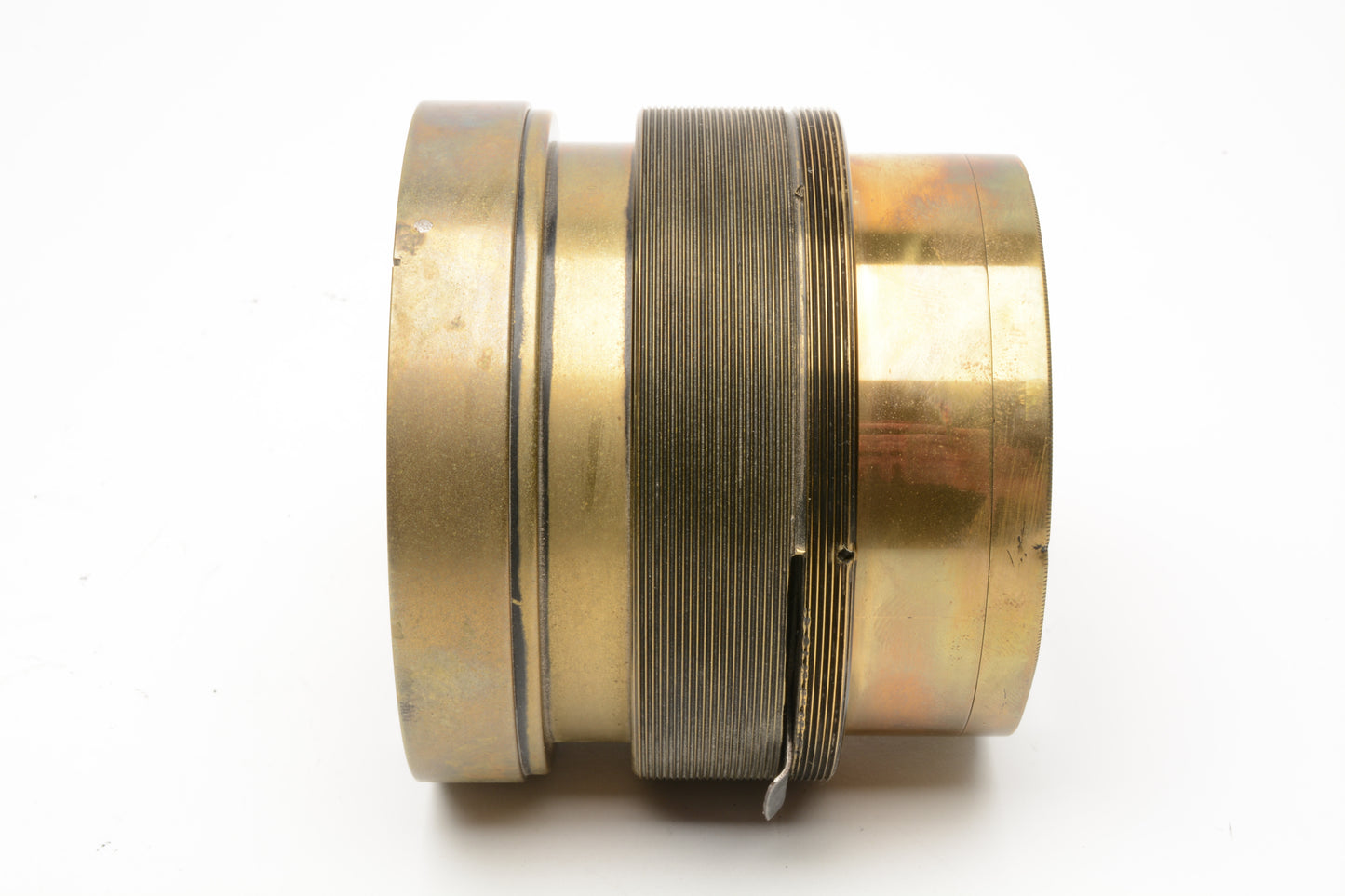 Ross London 20" f6 Airo Brass Vintage lens w/collar baffle/Mount, Nice!