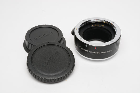 Canon EF25 II Extension tube w/caps, barely used