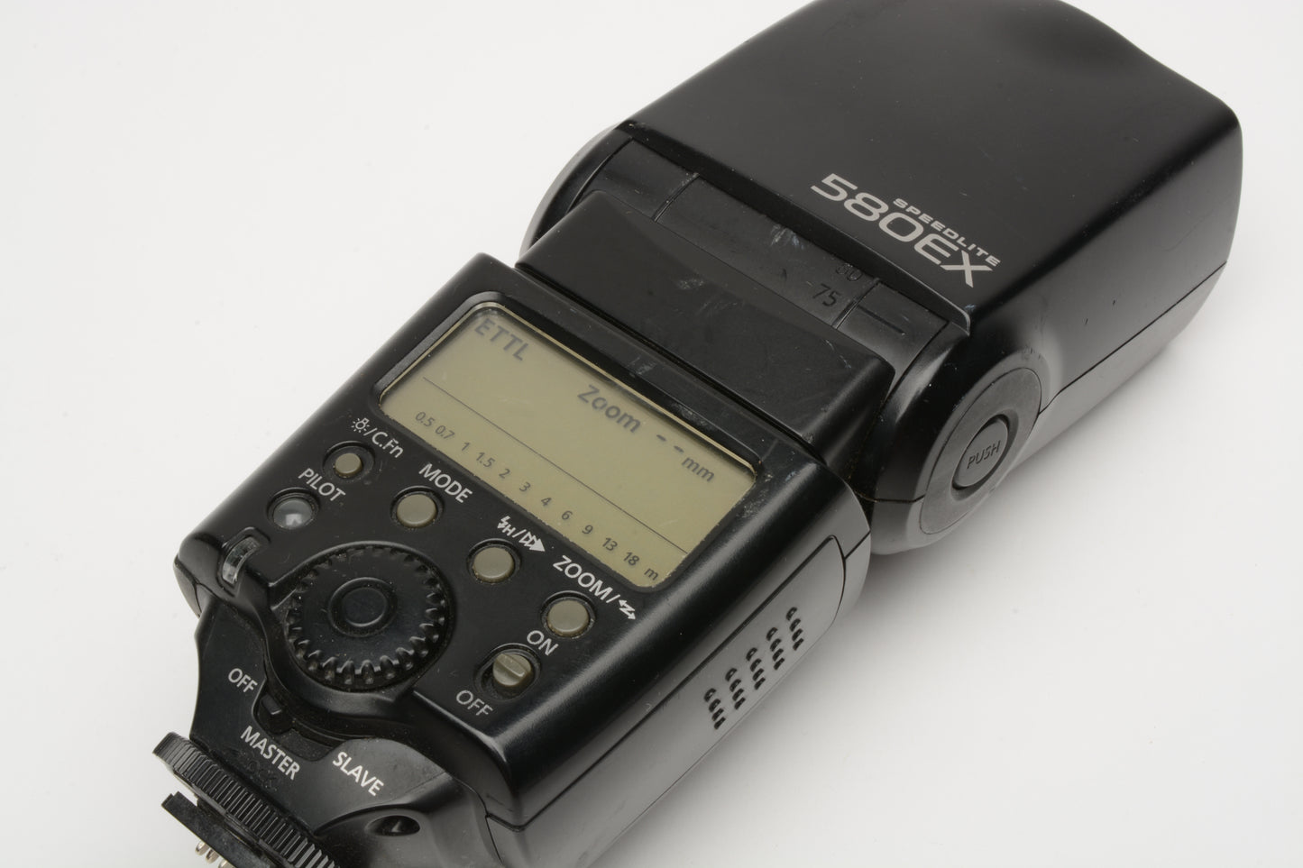 Canon 580EX Speedlite flash Tested, very good, clean