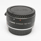 Canon EF25 II Extension tube w/caps, barely used