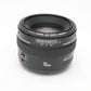 Canon EF 50mm f1.4 USM Lens, Caps, UV, Hood, Nice & Clean, Very Sharp!