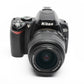 Nikon D40 DSLR body w/Nikkor 18-55mm f3.5-5.6G ED II, Batt+Charger, 12K Acts
