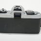 Minolta XG-A 35mm SLR w/50mm f1.7 lens, strap, cap, strap +Case, New seals, tested