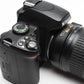 Nikon D40 DSLR body w/Nikkor 18-55mm f3.5-5.6G ED II, Batt+Charger, 12K Acts
