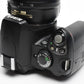 Nikon D40 DSLR body w/Nikkor 18-55mm f3.5-5.6G ED II, Batt+Charger, 12K Acts