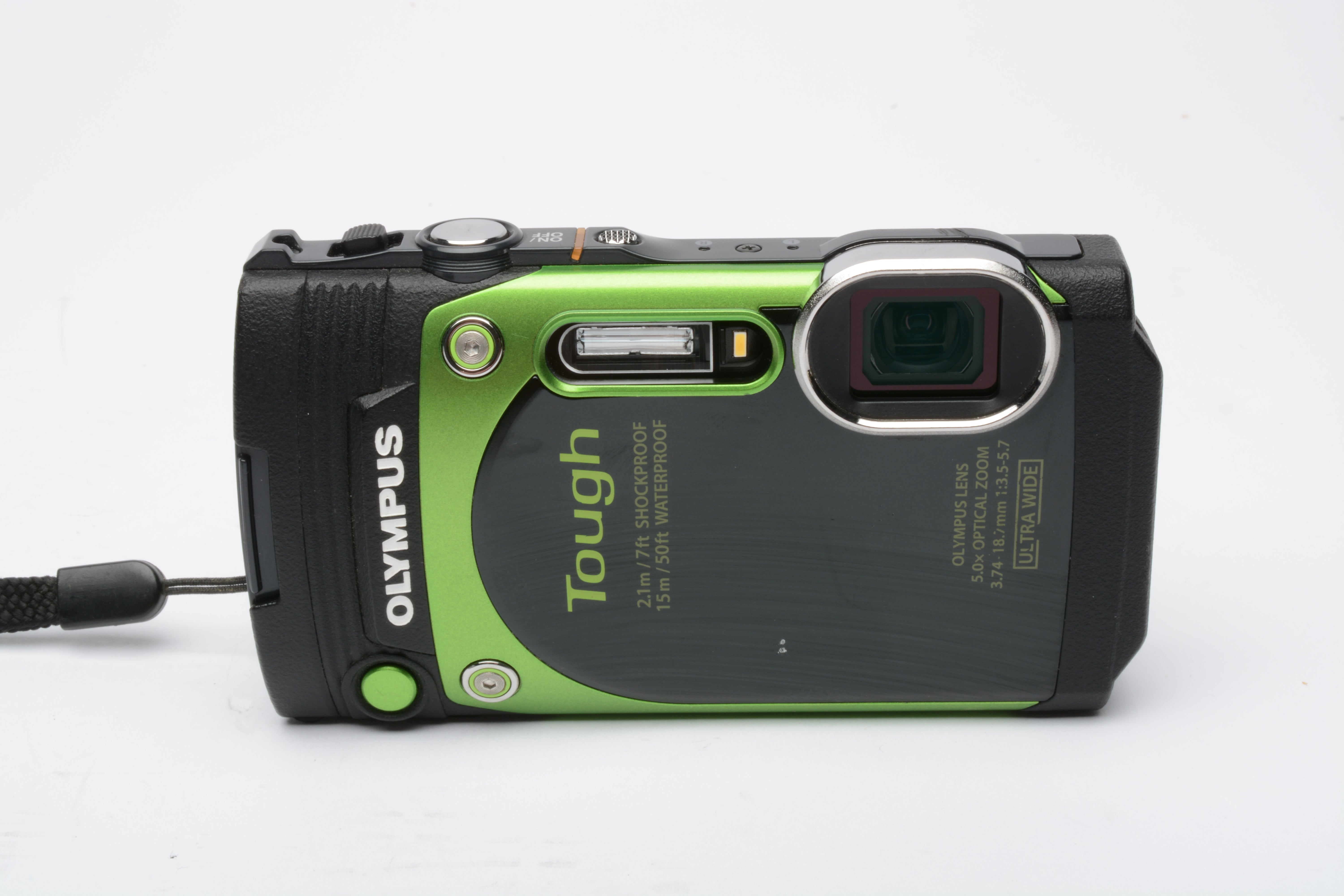 Olympus TG-870 Tough Waterproof Digital Point&Shoot Camera (Green ...