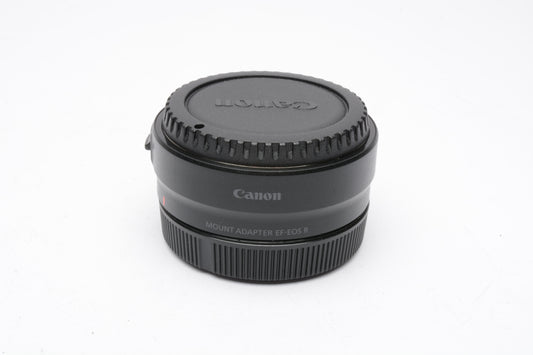 Canon EOS EF - R adapter w/Caps, clean, tested