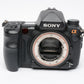 Sony A850 DSLR body, batt., charger, strap, Only 13K acts!