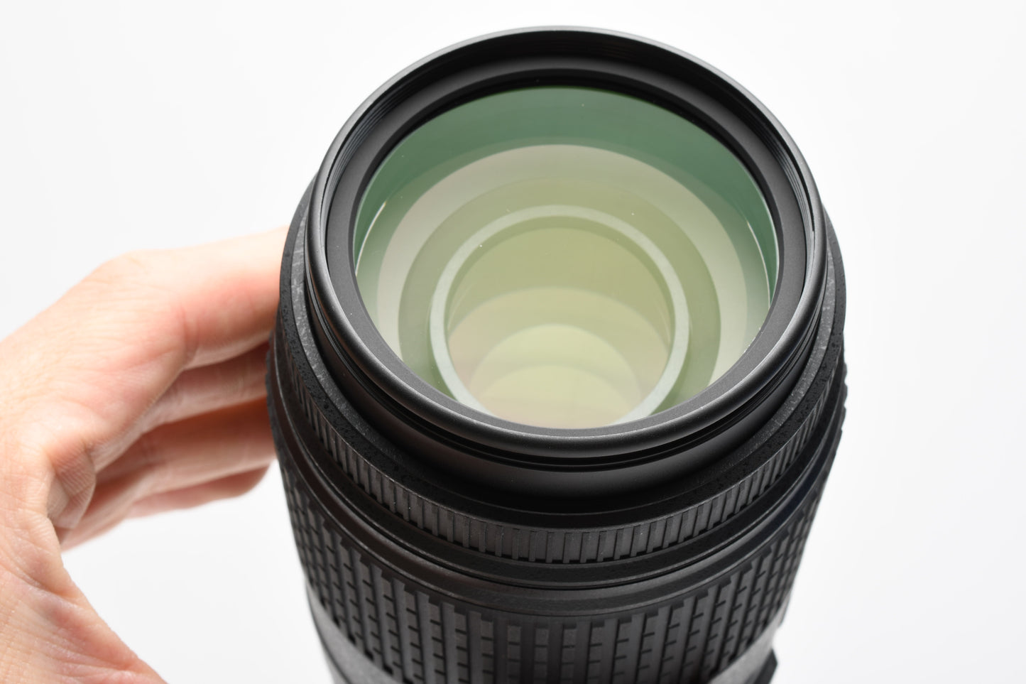 Nikon AF-S Nikkor 55-300mm f4.5-5.6G ED lens, Pouch, Hood, USA, NIB