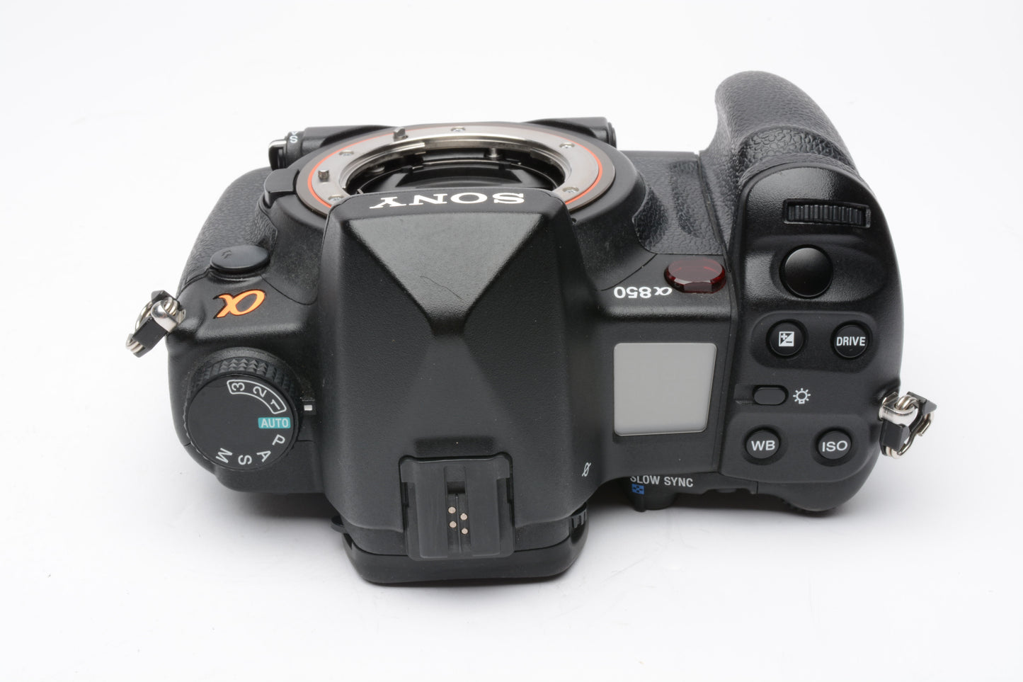 Sony A850 DSLR body, batt., charger, strap, Only 13K acts!