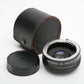 DeJur 2X Converter for Pentax K Mount, Very clean, w/Case