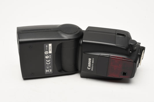 Canon 580EX II Speedlite flash, w/case + Manual, Great