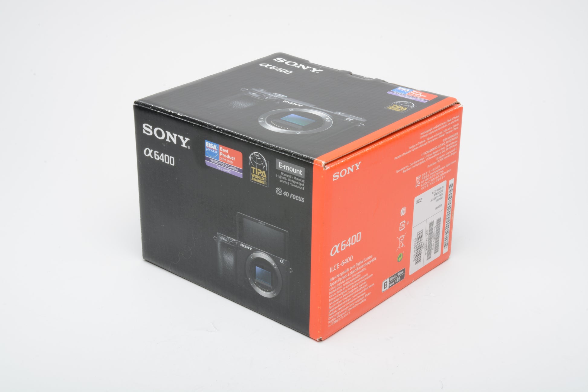 Mint Sony Alpha a6400 Mirrorless Digital Camera ILCE-6400 w/Box