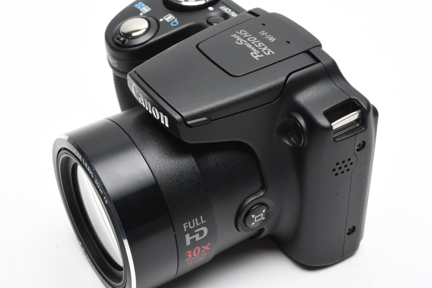 Canon PowerShot SX510 HS 12.1MP digital Point&Shoot, batt+charger, Clean!