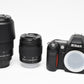 Nikon N80 35mm SLR 2-Lens Complete Outfit - Mint, w/Shoulder bag, Boxed