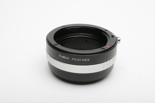 Fotasy Pentax PK (A) lens to Sony NEX mount adapter