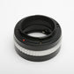 Fotasy Pentax PK (A) lens to Sony NEX mount adapter