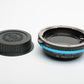 FotodioX Vizelex ND Throttle Lens Mount Adapter Mamiya 645 Lens to Canon EF-Mount