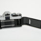 Canon AE-1 35mm SLR Camera w/50mm f/1.8 Lens, New Seals! Clean!